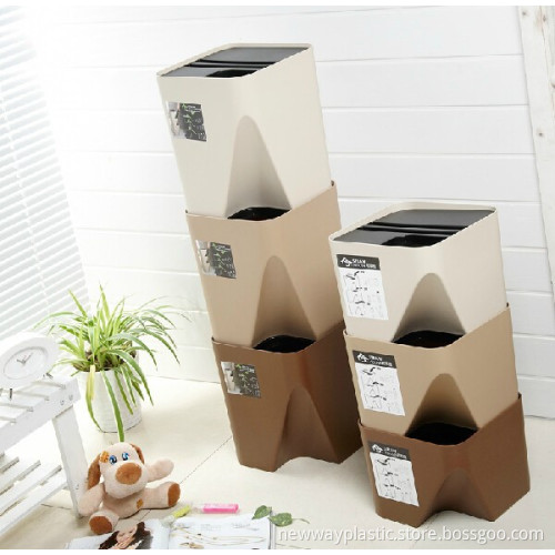 Professional manufacturer for stackable trash can